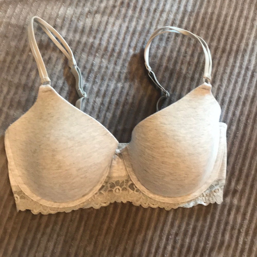 Light gray Aerie bra size 34DD
